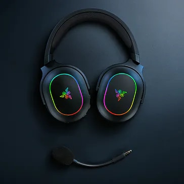 Casti Gaming Wireless RAZER Barracuda X Chroma, 7.1 Surround, negru